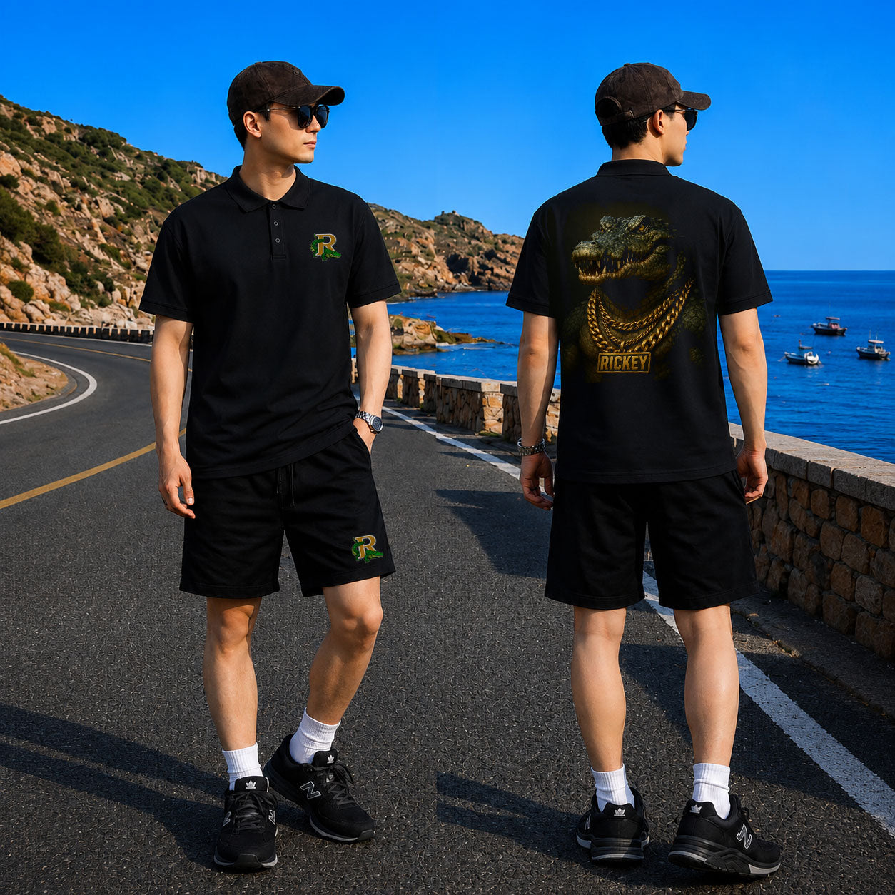 Bộ Polo Cá Sấu Rickey 07