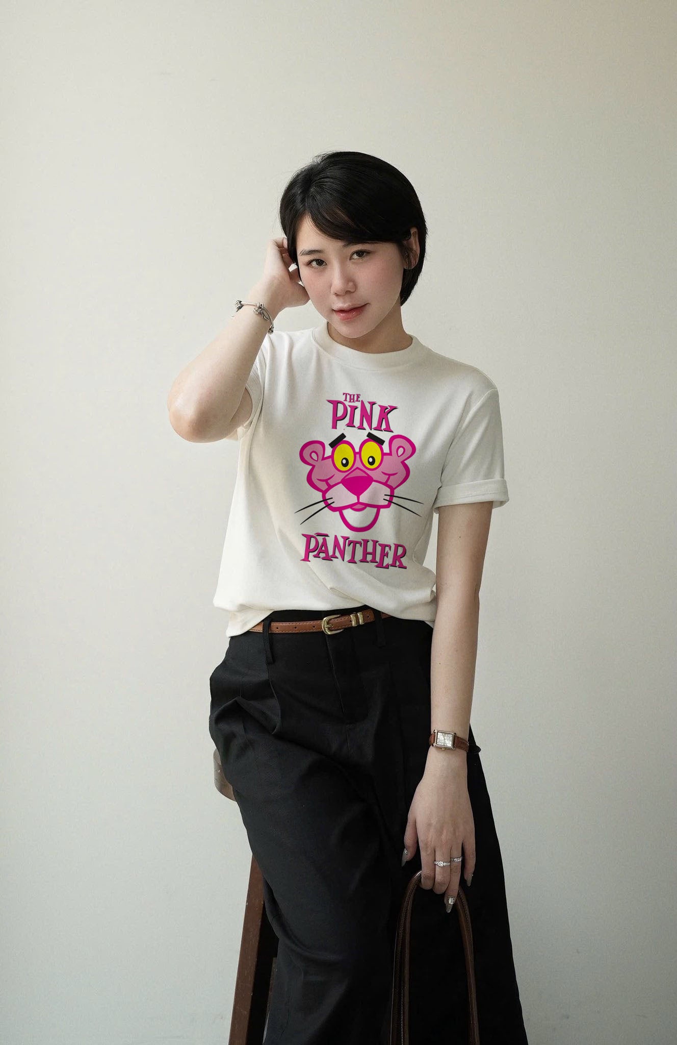 Áo Pink Panther Vintage