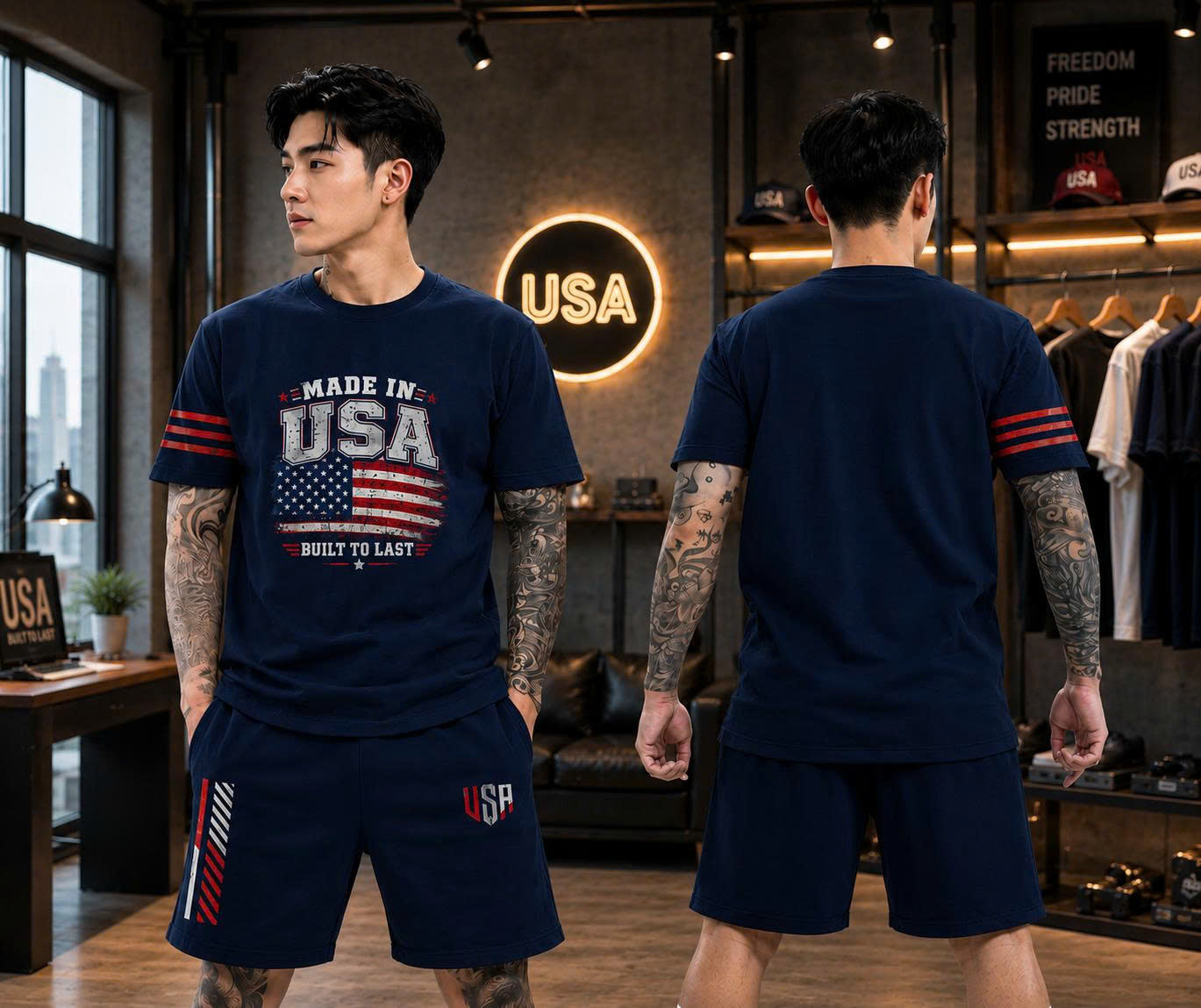Bộ Thun USA 2026