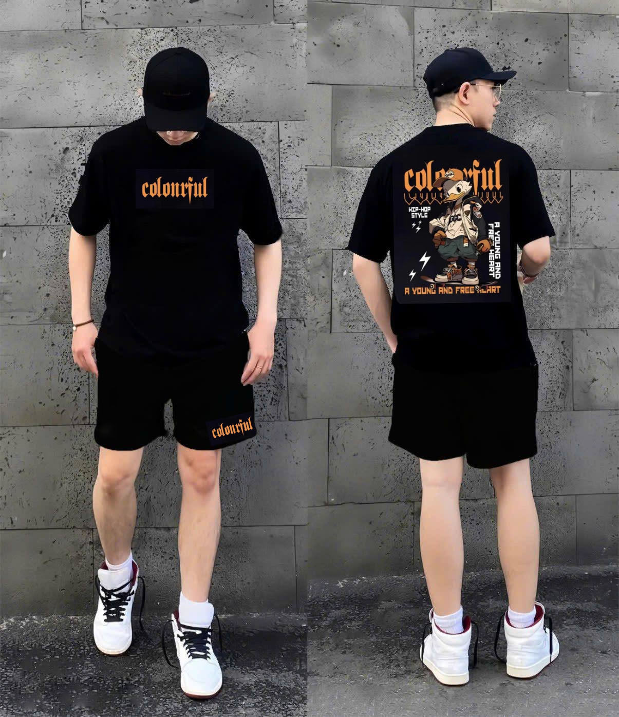 Set Thun Colourful Streetwear