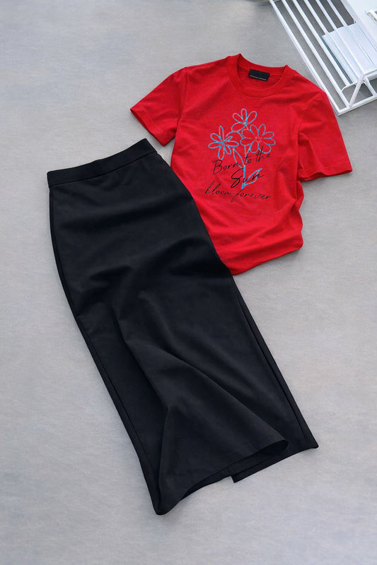 Set Bloom Forever Red