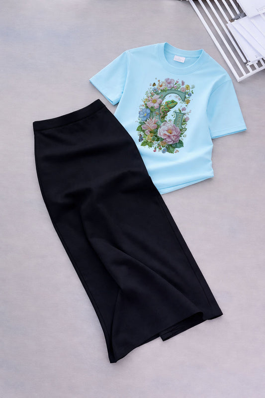 Bộ Váy Dài Basic Luxury