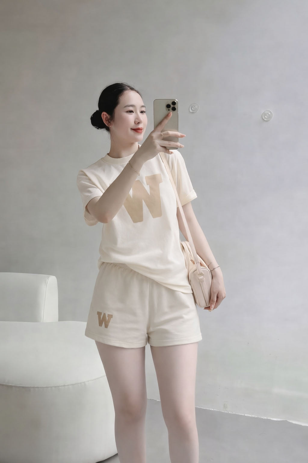 Set W Cream Minimal