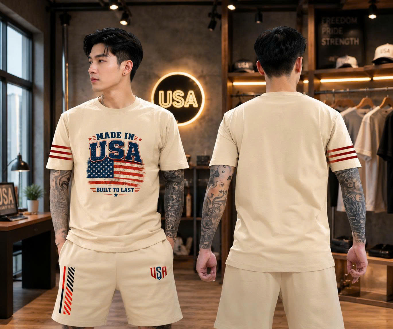 Bộ Thun USA 2026