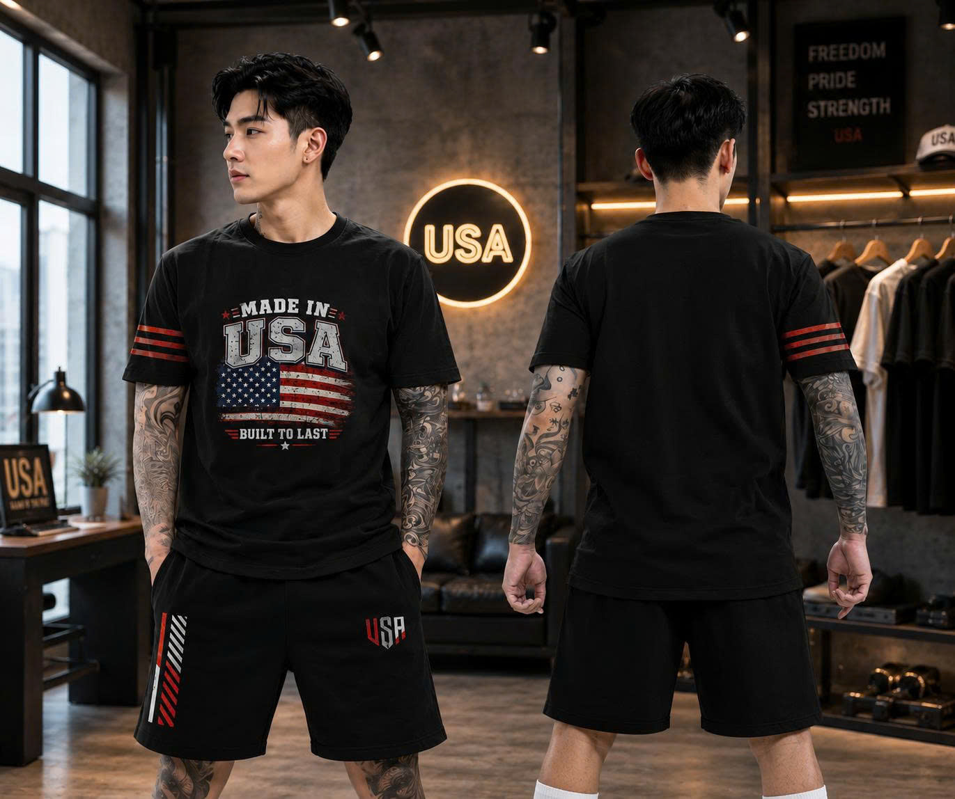 Bộ Thun USA 2026