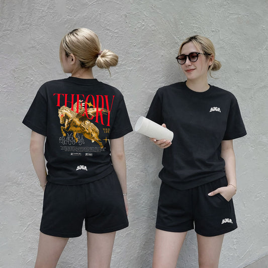 Set Theory Horse Black